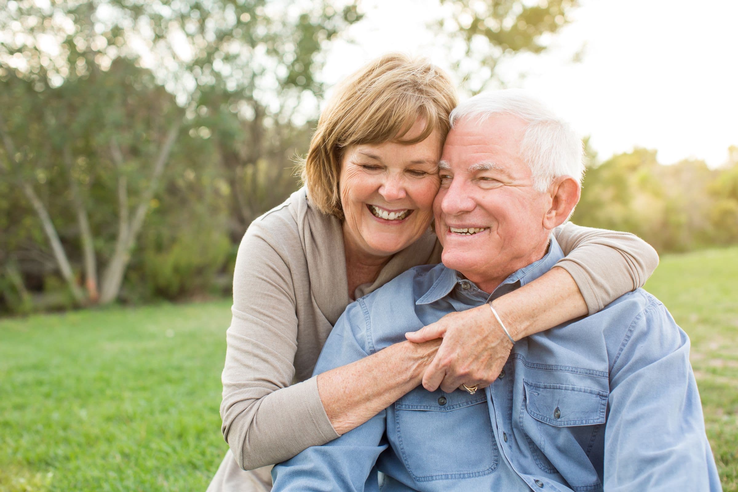 patient smiling during visit